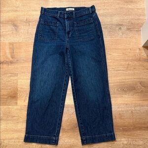 Madewell Dark Blue Denim Jeans